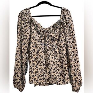 LUSH Cece Cinched Front Blouse (Stitch Fix) - 1X - NWOT